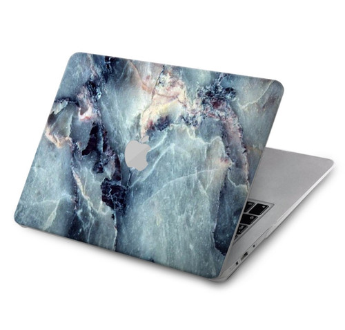 W2689 Blue Marble Texture Graphic Printed Hülle Schutzhülle Taschen für MacBook Air 15″ (2023,2024) - A2941, A3114