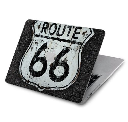 W3207 Route 66 Sign Hülle Schutzhülle Taschen für MacBook Air 15″ (2023,2024) - A2941, A3114