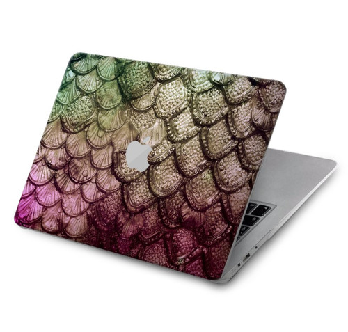 W3539 Mermaid Fish Scale Hülle Schutzhülle Taschen für MacBook Air 15″ (2023,2024) - A2941, A3114