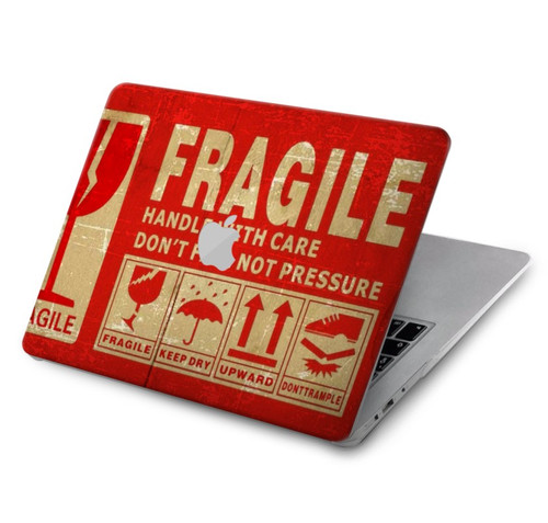 W3552 Vintage Fragile Label Art Hülle Schutzhülle Taschen für MacBook Air 15″ (2023,2024) - A2941, A3114