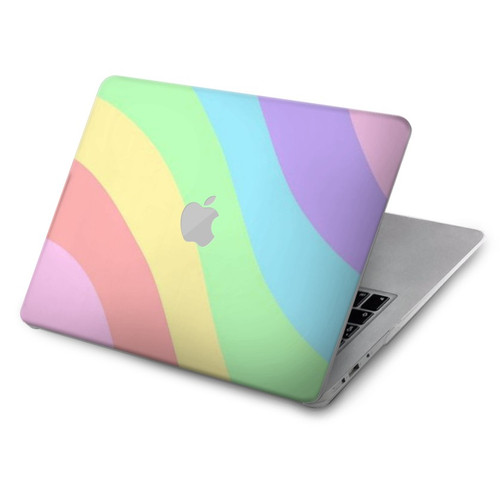 W3810 Pastel Unicorn Summer Wave Hülle Schutzhülle Taschen für MacBook Air 15″ (2023,2024) - A2941, A3114