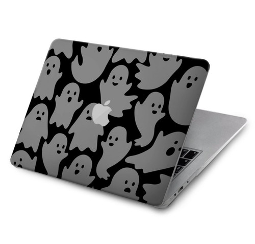 W3835 Cute Ghost Pattern Hülle Schutzhülle Taschen für MacBook Air 15″ (2023,2024) - A2941, A3114