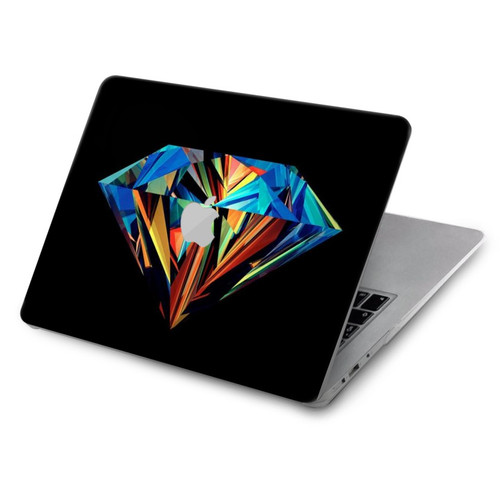 W3842 Abstract Colorful Diamond Hülle Schutzhülle Taschen für MacBook Air 15″ (2023,2024) - A2941, A3114