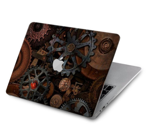 W3884 Steampunk Mechanical Gears Hülle Schutzhülle Taschen für MacBook Air 15″ (2023,2024) - A2941, A3114