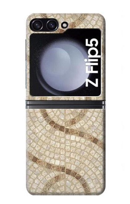 W3703 Mosaic Tiles Hülle Schutzhülle Taschen Flip für Samsung Galaxy Z Flip 5