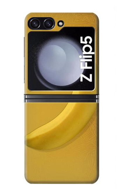 W3872 Banana Hülle Schutzhülle Taschen Flip für Samsung Galaxy Z Flip 5