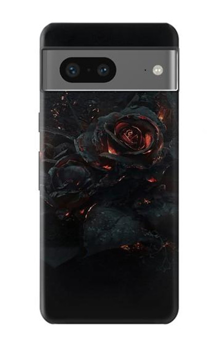 W3672 Burned Rose Hülle Schutzhülle Taschen und Leder Flip für Google Pixel 7a