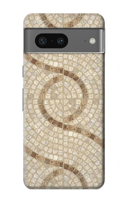 W3703 Mosaic Tiles Hülle Schutzhülle Taschen und Leder Flip für Google Pixel 7a
