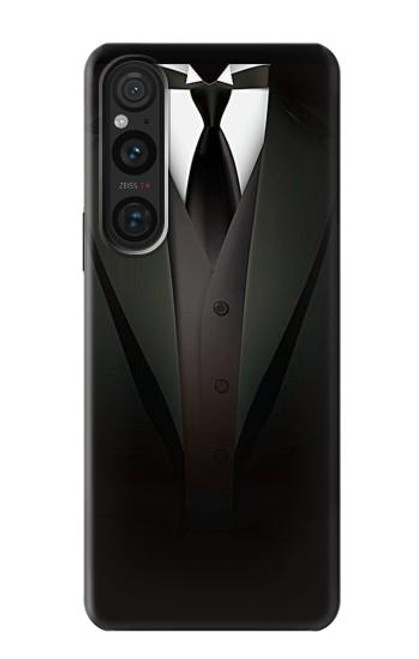 W3534 Men Suit Hülle Schutzhülle Taschen und Leder Flip für Sony Xperia 1 V