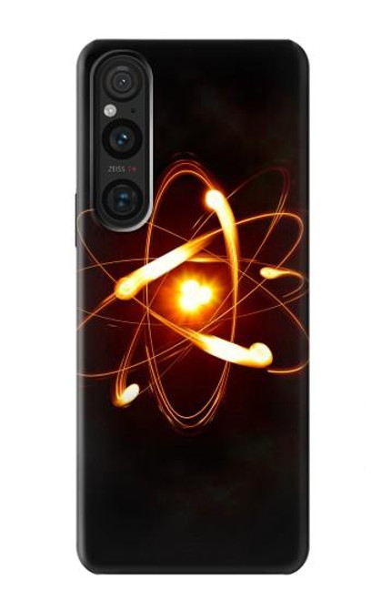 W3547 Quantum Atom Hülle Schutzhülle Taschen und Leder Flip für Sony Xperia 1 V