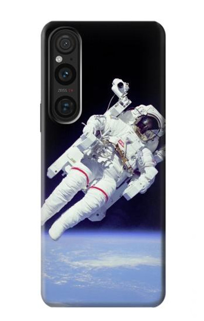 W3616 Astronaut Hülle Schutzhülle Taschen und Leder Flip für Sony Xperia 1 V