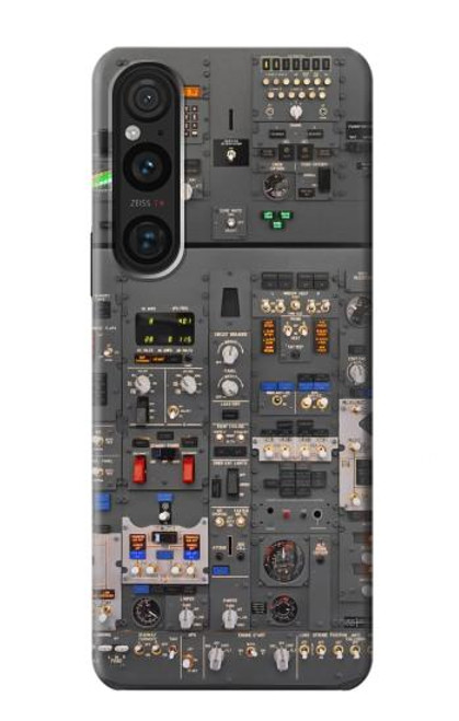 W3944 Overhead Panel Cockpit Hülle Schutzhülle Taschen und Leder Flip für Sony Xperia 1 V