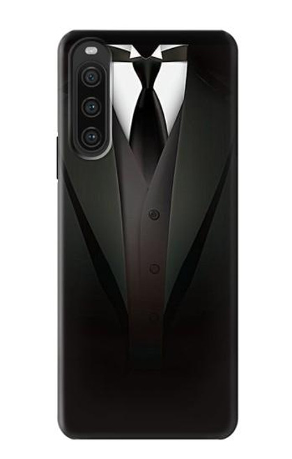 W3534 Men Suit Hülle Schutzhülle Taschen und Leder Flip für Sony Xperia 10 V