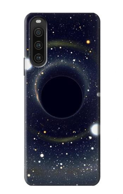W3617 Black Hole Hülle Schutzhülle Taschen und Leder Flip für Sony Xperia 10 V