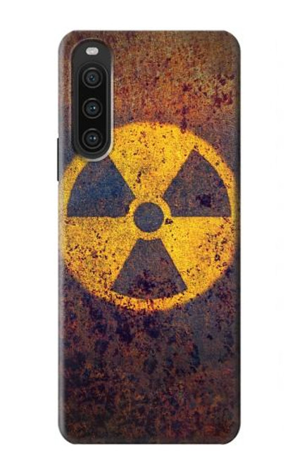 W3892 Nuclear Hazard Hülle Schutzhülle Taschen und Leder Flip für Sony Xperia 10 V