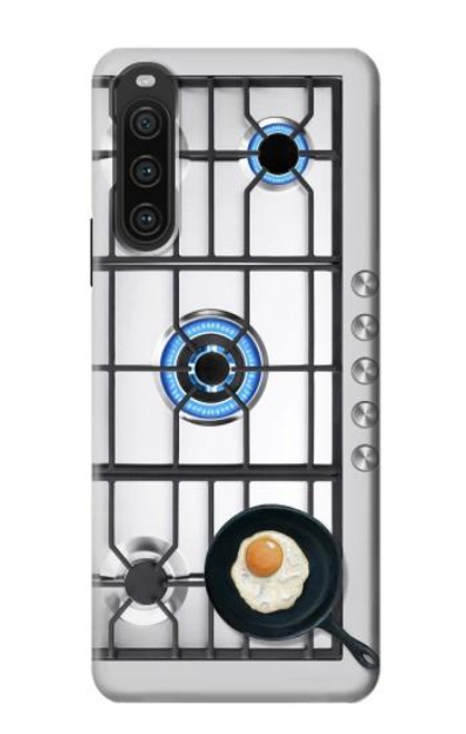 W3928 Cooking Kitchen Graphic Hülle Schutzhülle Taschen und Leder Flip für Sony Xperia 10 V