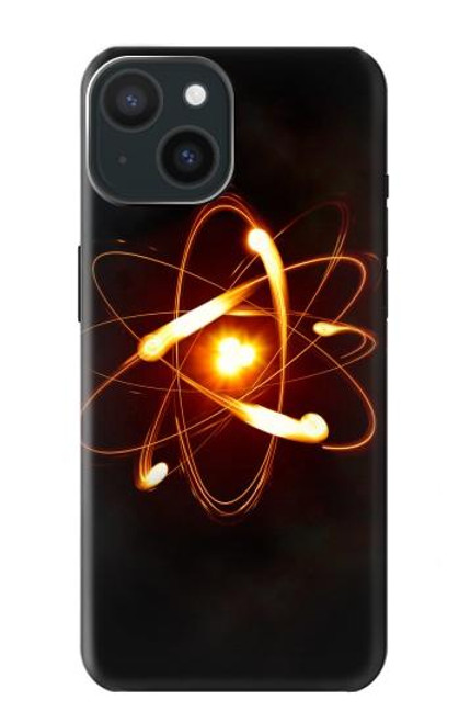 W3547 Quantum Atom Hülle Schutzhülle Taschen und Leder Flip für iPhone 15