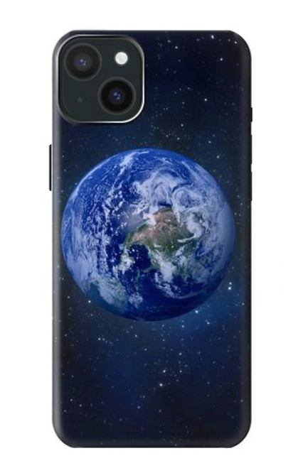 W3430 Blue Planet Hülle Schutzhülle Taschen und Leder Flip für iPhone 15 Plus