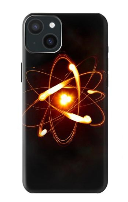 W3547 Quantum Atom Hülle Schutzhülle Taschen und Leder Flip für iPhone 15 Plus