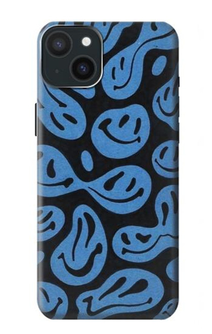 W3679 Cute Ghost Pattern Hülle Schutzhülle Taschen und Leder Flip für iPhone 15 Plus