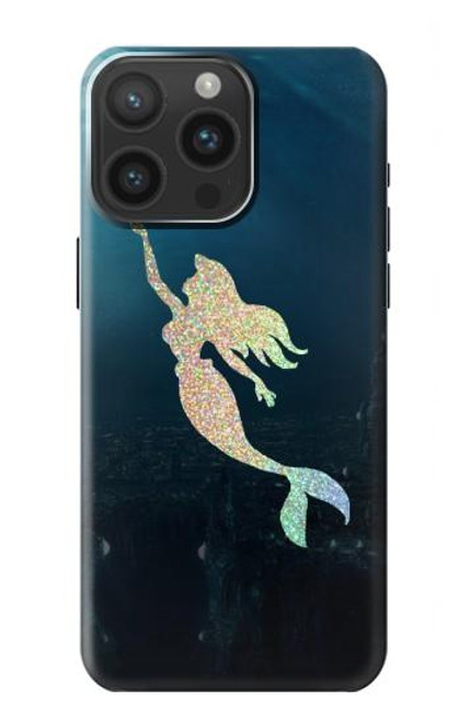 W3250 Mermaid Undersea Hülle Schutzhülle Taschen und Leder Flip für iPhone 15 Pro Max