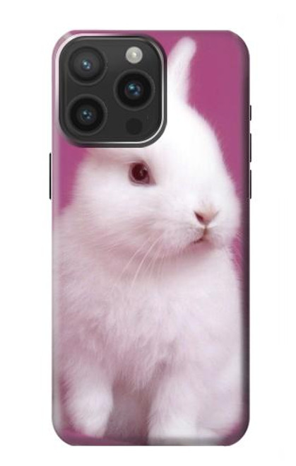 W3870 Cute Baby Bunny Hülle Schutzhülle Taschen und Leder Flip für iPhone 15 Pro Max