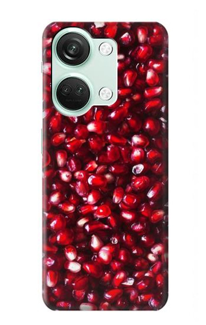 W3757 Pomegranate Hülle Schutzhülle Taschen und Leder Flip für OnePlus Nord 3