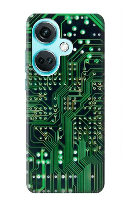 W3392 Electronics Board Circuit Graphic Hülle Schutzhülle Taschen und Leder Flip für OnePlus Nord CE3