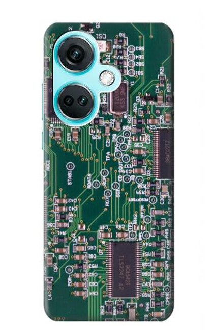 W3519 Electronics Circuit Board Graphic Hülle Schutzhülle Taschen und Leder Flip für OnePlus Nord CE3