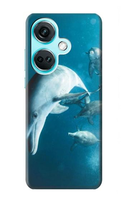 W3878 Dolphin Hülle Schutzhülle Taschen und Leder Flip für OnePlus Nord CE3