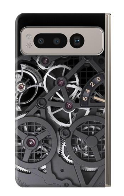 W3176 Inside Watch Black Hülle Schutzhülle Taschen und Leder Flip für Google Pixel Fold