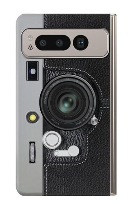 W3922 Camera Lense Shutter Graphic Print Hülle Schutzhülle Taschen und Leder Flip für Google Pixel Fold