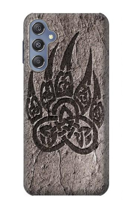 W3832 Viking Norse Bear Paw Berserkers Rock Hülle Schutzhülle Taschen und Leder Flip für Samsung Galaxy M34 5G