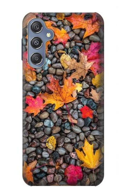 W3889 Maple Leaf Hülle Schutzhülle Taschen und Leder Flip für Samsung Galaxy M34 5G
