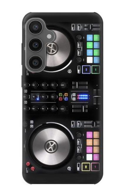 W3931 DJ Mixer Graphic Paint Hülle Schutzhülle Taschen und Leder Flip für Samsung Galaxy S23 FE