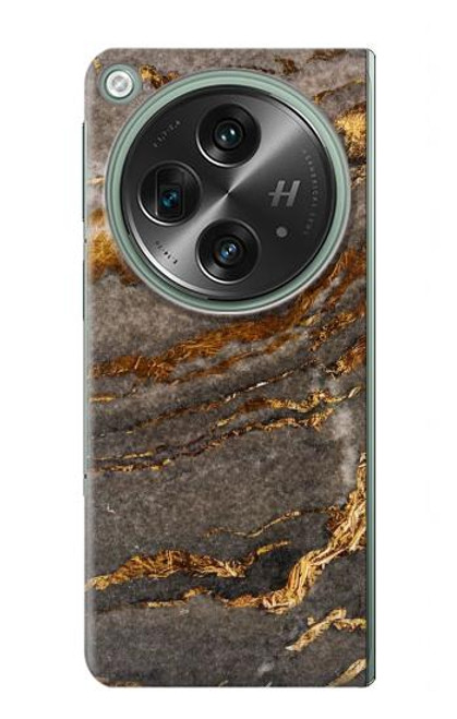 W3886 Gray Marble Rock Hülle Schutzhülle Taschen und Leder Flip für OnePlus OPEN