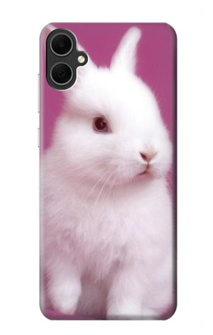 W3870 Cute Baby Bunny Hülle Schutzhülle Taschen und Leder Flip für Samsung Galaxy A05