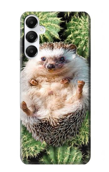 W3863 Pygmy Hedgehog Dwarf Hedgehog Paint Hülle Schutzhülle Taschen und Leder Flip für Samsung Galaxy A05s