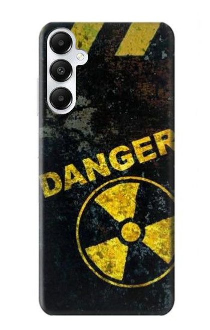 W3891 Nuclear Hazard Danger Hülle Schutzhülle Taschen und Leder Flip für Samsung Galaxy A05s