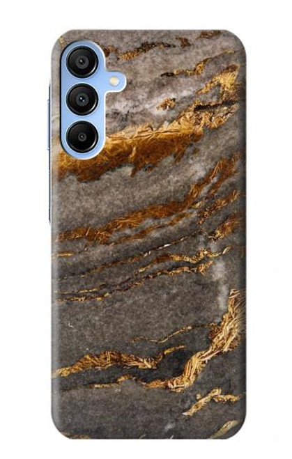 W3886 Gray Marble Rock Hülle Schutzhülle Taschen und Leder Flip für Samsung Galaxy A15 5G