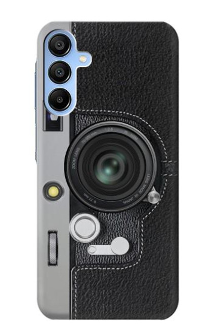 W3922 Camera Lense Shutter Graphic Print Hülle Schutzhülle Taschen und Leder Flip für Samsung Galaxy A15 5G