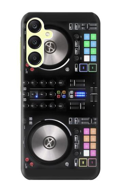 W3931 DJ Mixer Graphic Paint Hülle Schutzhülle Taschen und Leder Flip für Samsung Galaxy A25 5G