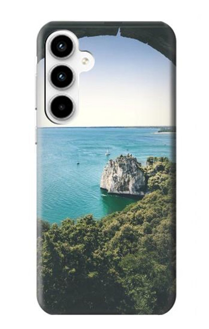 W3865 Europe Duino Beach Italy Hülle Schutzhülle Taschen und Leder Flip für Samsung Galaxy A35 5G