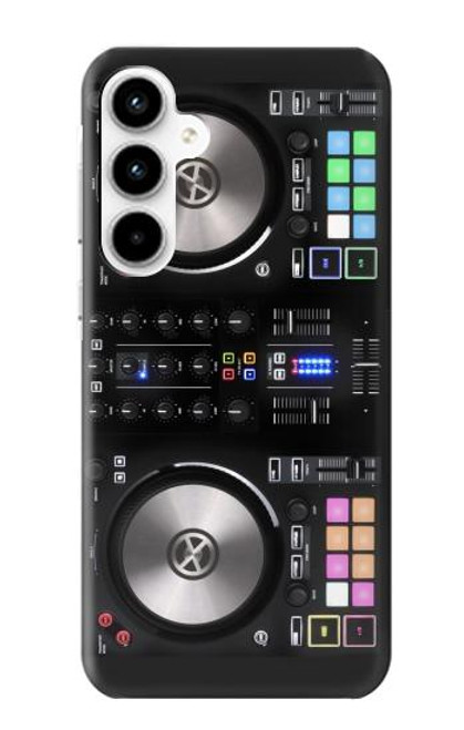 W3931 DJ Mixer Graphic Paint Hülle Schutzhülle Taschen und Leder Flip für Samsung Galaxy A35 5G