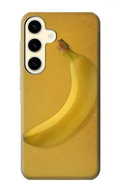 W3872 Banana Hülle Schutzhülle Taschen und Leder Flip für Samsung Galaxy S24