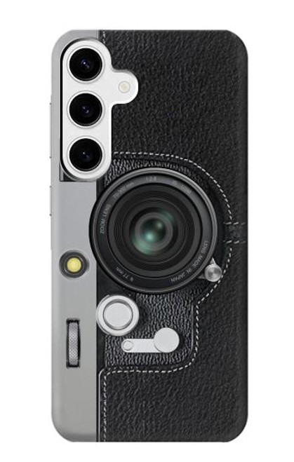 W3922 Camera Lense Shutter Graphic Print Hülle Schutzhülle Taschen und Leder Flip für Samsung Galaxy S24 Plus