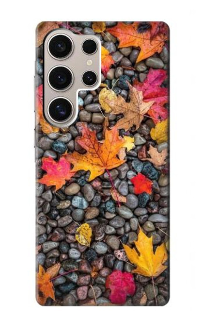 W3889 Maple Leaf Hülle Schutzhülle Taschen und Leder Flip für Samsung Galaxy S24 Ultra