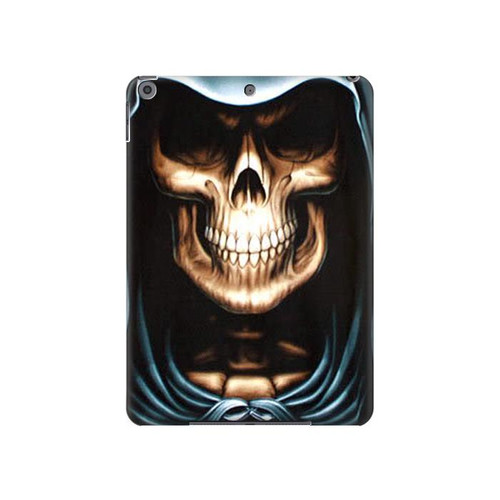 W0225 Skull Grim Reaper Tablet Hülle Schutzhülle Taschen für iPad 10.2 (2021,2020,2019), iPad 9 8 7