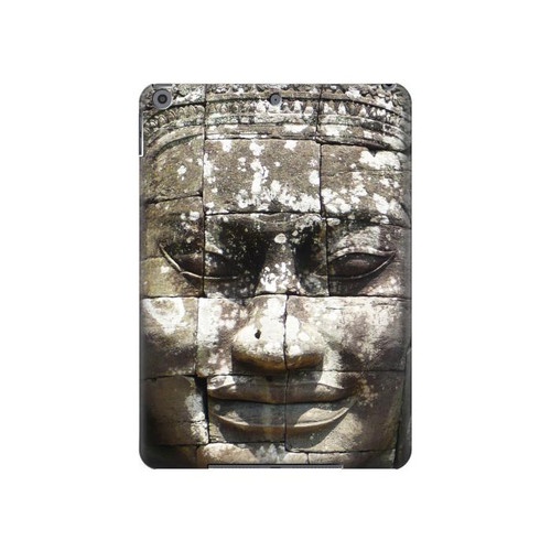 W0314 Ancient Cambodian Buddhism Tablet Hülle Schutzhülle Taschen für iPad 10.2 (2021,2020,2019), iPad 9 8 7