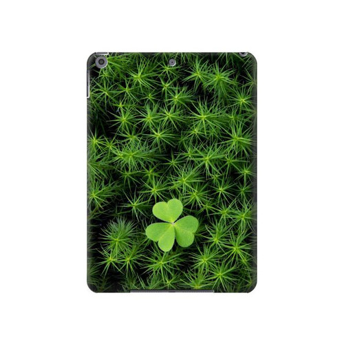 W0358 Clover Lucky Leaf Tablet Hülle Schutzhülle Taschen für iPad 10.2 (2021,2020,2019), iPad 9 8 7